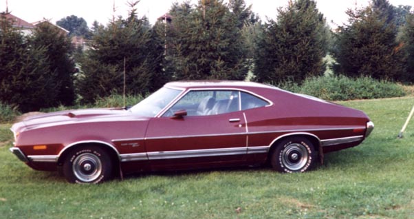 Michael from Carlise, PA, sent me this picture of his 1972 Gran Torino Sport